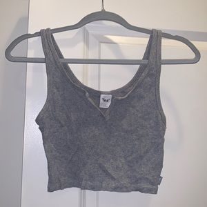 Aritzia TNA Waffle Notch Tank